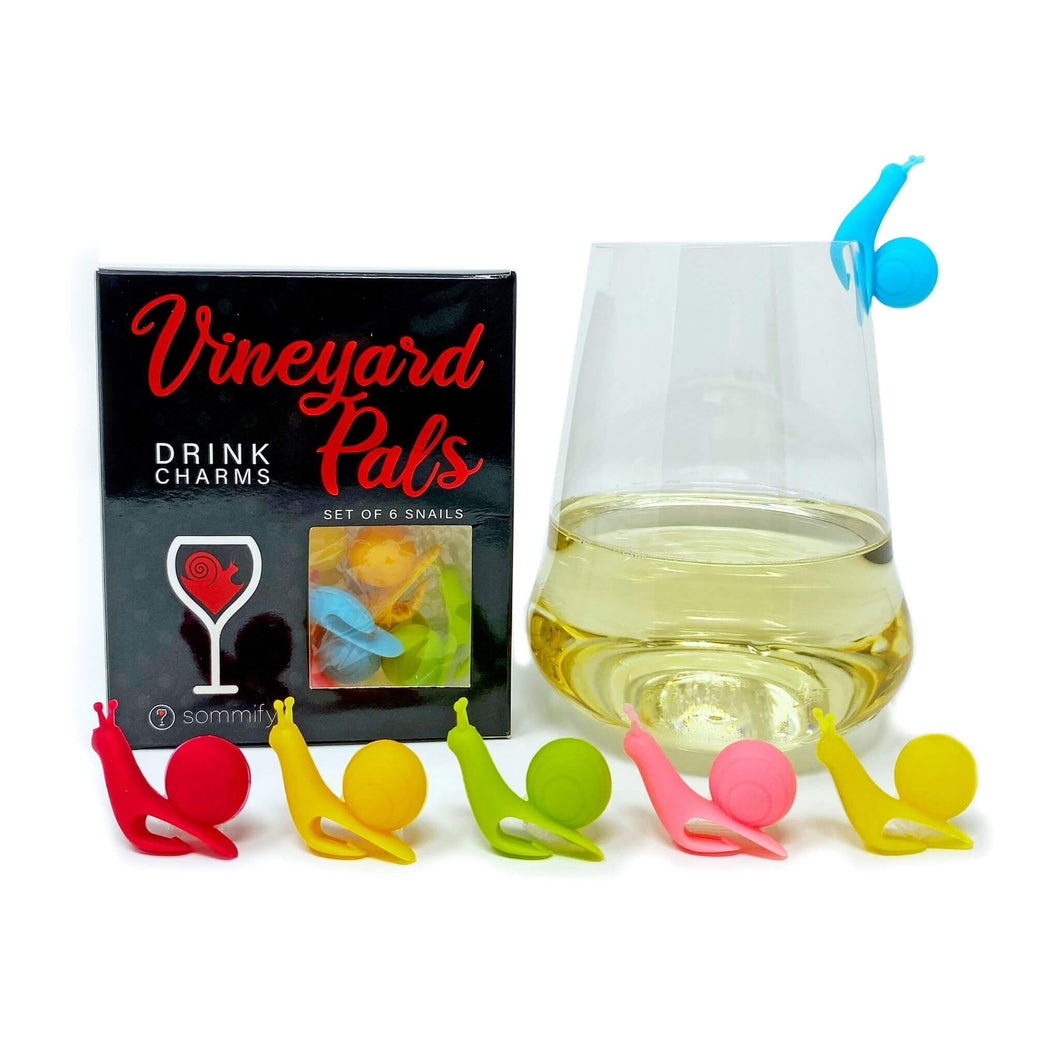 Sommify Snail Wine Charms- Set of 6